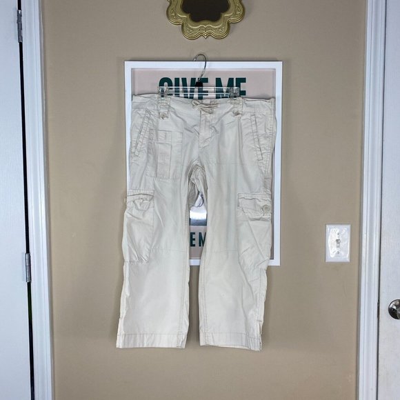 Vintage 90s/Y2k Cargo Capris - Picture 1 of 3